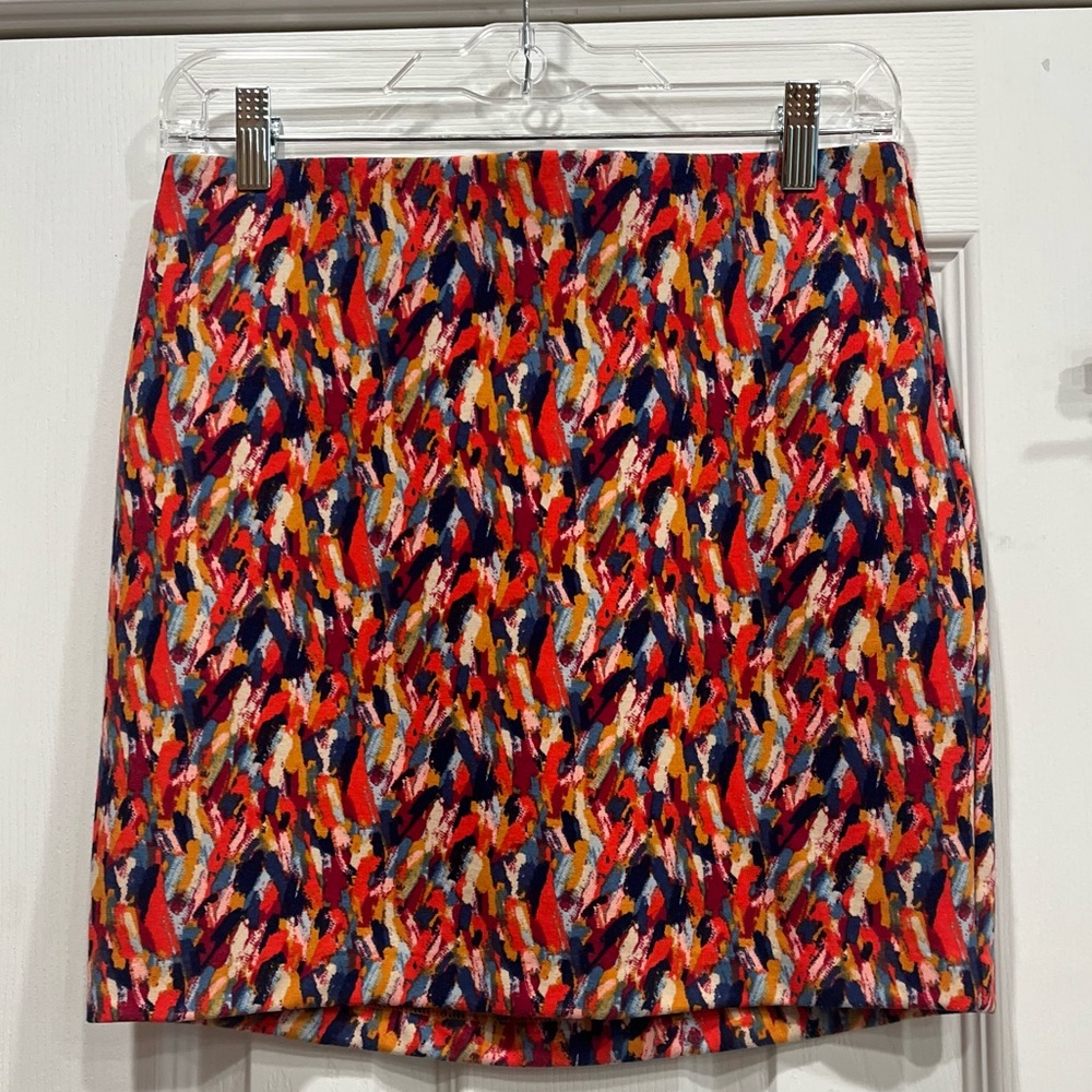 Beautiful BCBGenerations Abstract Stretchy Mini SkirtSkirt Art